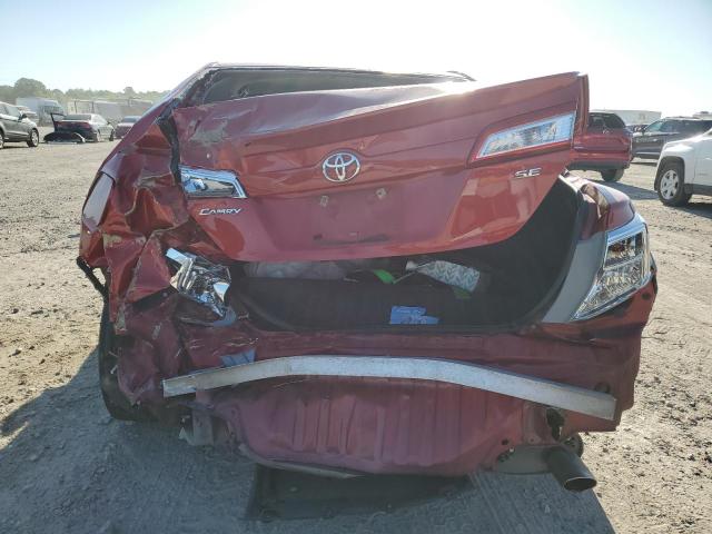 4T1BF1FK7DU673335 - 2013 TOYOTA CAMRY L RED photo 6