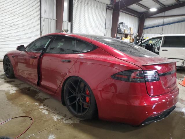 5YJSA1E66RF538449 - 2024 TESLA MODEL S RED photo 2