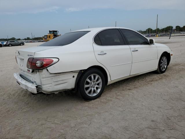 JTHBA30G045017196 - 2004 LEXUS ES 330 WHITE photo 3