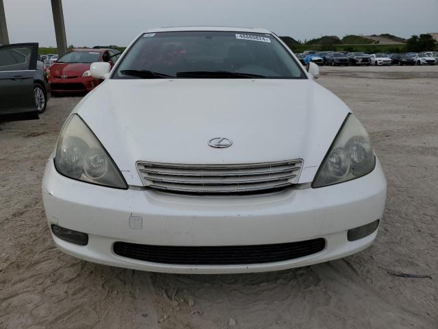 JTHBA30G045017196 - 2004 LEXUS ES 330 WHITE photo 5