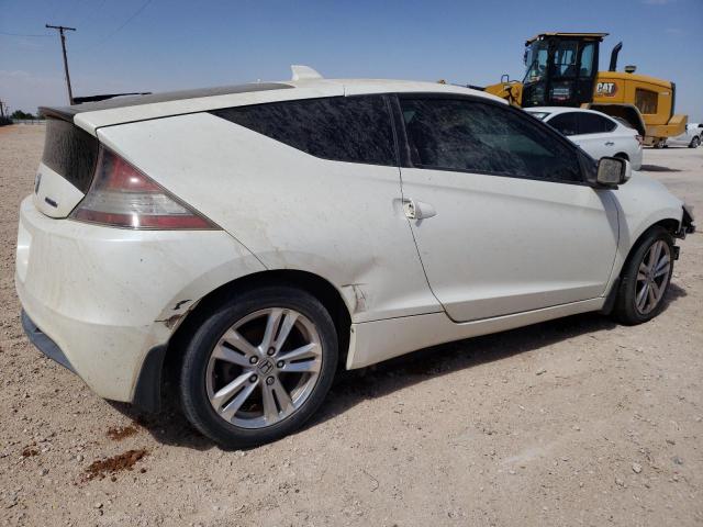 JHMZF1D48BS013710 - 2011 HONDA CR-Z WHITE photo 3