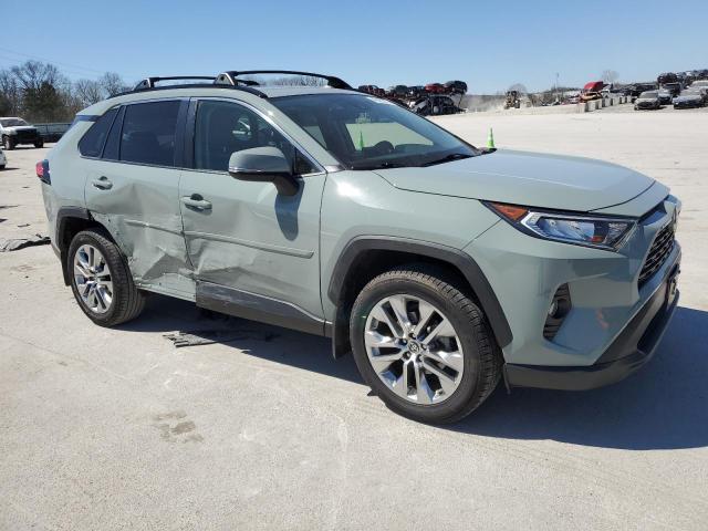 JTMC1RFV4MD061609 - 2021 TOYOTA RAV4 XLE PREMIUM GRAY photo 4