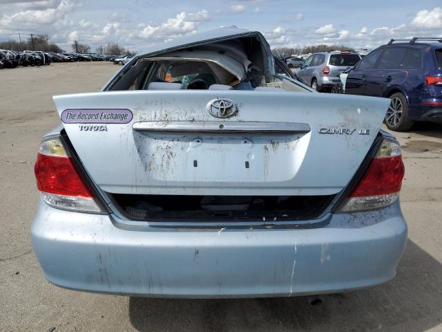 4T1BE32KX6U722261 - 2006 TOYOTA CAMRY LE BLUE photo 6