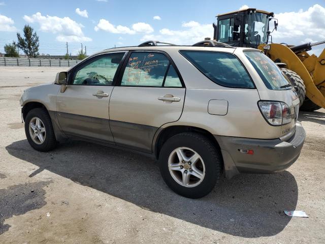 JTJGF10U410106438 - 2001 LEXUS RX 300 BEIGE photo 2