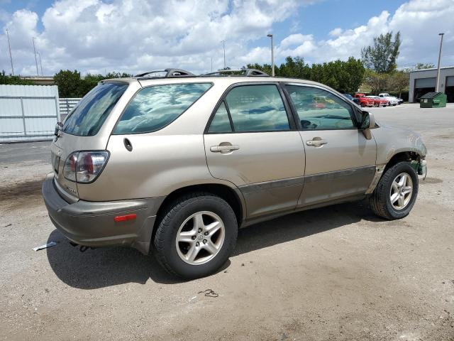 JTJGF10U410106438 - 2001 LEXUS RX 300 BEIGE photo 3