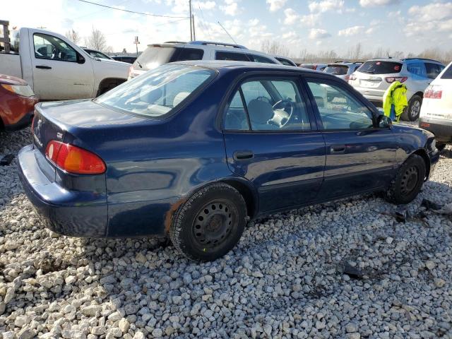 2T1BR12E41C440243 - 2001 TOYOTA COROLLA CE BLUE photo 3