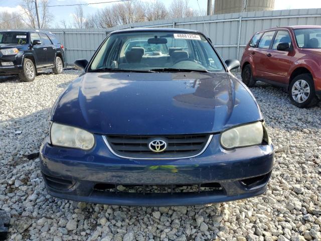 2T1BR12E41C440243 - 2001 TOYOTA COROLLA CE BLUE photo 5