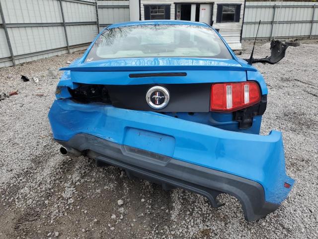 1ZVBP8AN9A5143012 - 2010 FORD MUSTANG BLUE photo 6