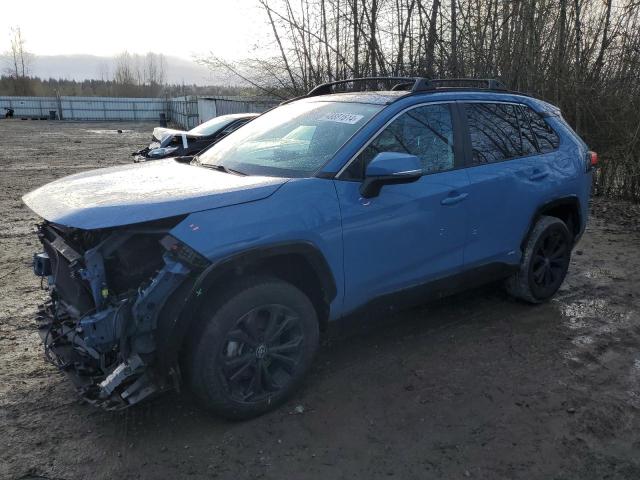 2T3T6RFV8NW029798 - 2022 TOYOTA RAV4 SE BLUE photo 1