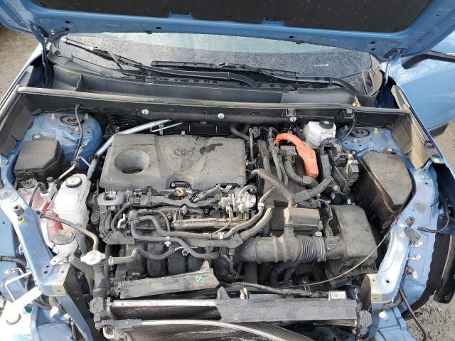 2T3T6RFV8NW029798 - 2022 TOYOTA RAV4 SE BLUE photo 12