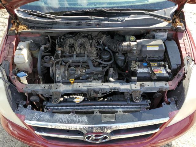 KNDMC233376025718 - 2007 HYUNDAI ENTOURAGE GLS RED photo 11