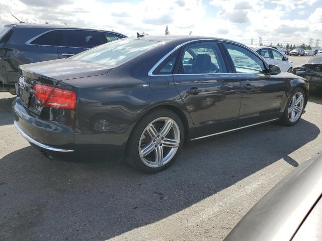 WAUAVAFD7BN024272 - 2011 AUDI A8 QUATTRO GRAY photo 3