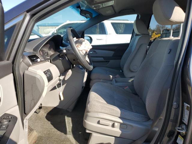 5FNRL5H37HB000469 - 2017 HONDA ODYSSEY SE GRAY photo 7