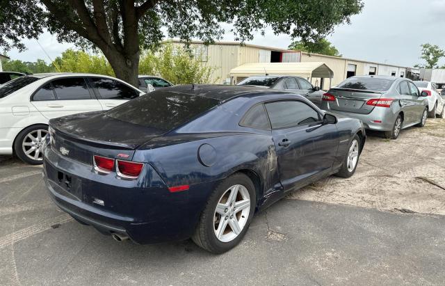 2G1FB1E34C9174041 - 2012 CHEVROLET CAMARO LT BLUE photo 4