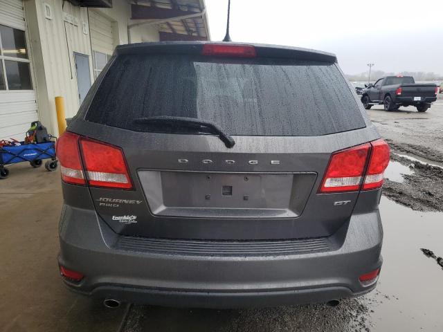 3C4PDDEGXHT567380 - 2017 DODGE JOURNEY GT GRAY photo 6