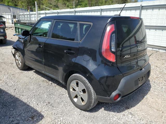 KNDJN2A21E7742164 - 2014 KIA SOUL BLACK photo 2