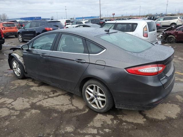 3FA6P0H7XGR313449 - 2016 FORD FUSION SE GRAY photo 2