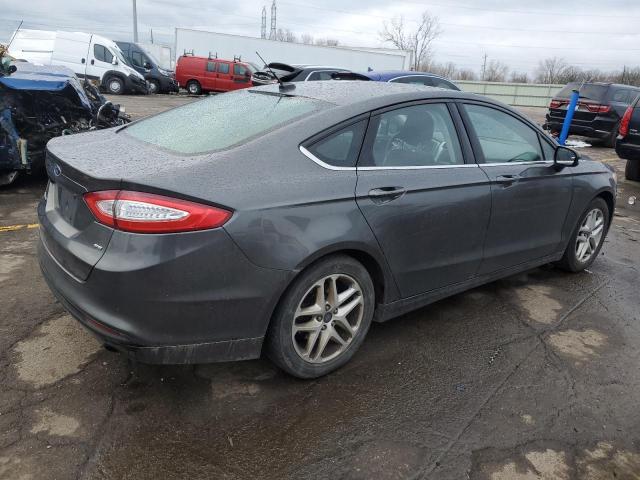 3FA6P0H7XGR313449 - 2016 FORD FUSION SE GRAY photo 3