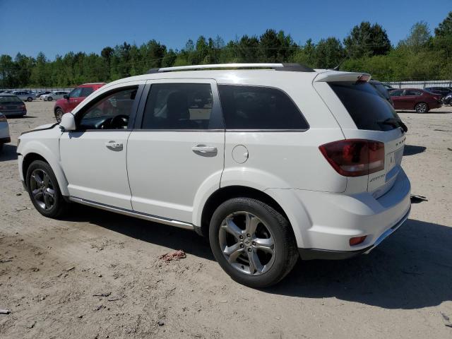 3C4PDCGGXJT156767 - 2018 DODGE JOURNEY CROSSROAD WHITE photo 2