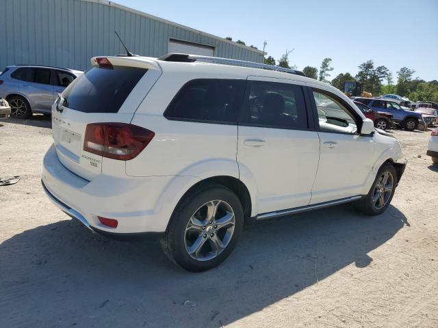 3C4PDCGGXJT156767 - 2018 DODGE JOURNEY CROSSROAD WHITE photo 3