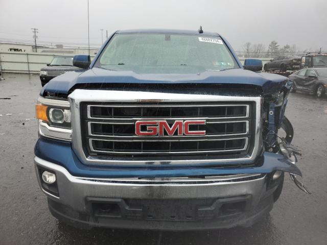 3GTU2UEC8FG451817 - 2015 GMC SIERRA K1500 SLE BLUE photo 5