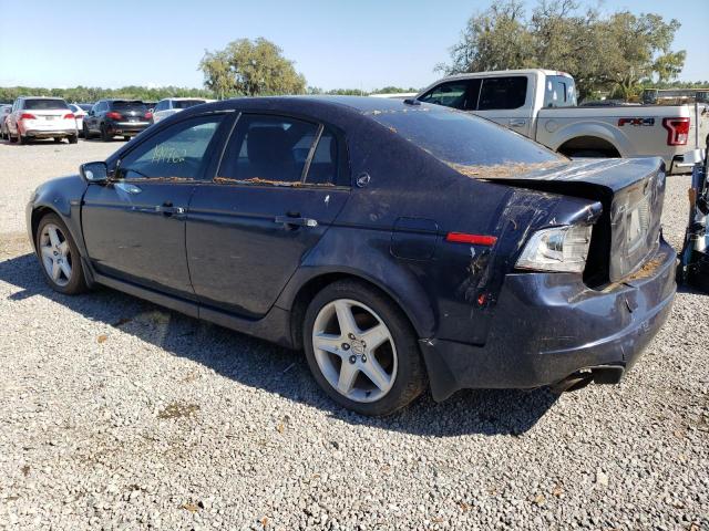 19UUA66254A071822 - 2004 ACURA TL BLUE photo 2