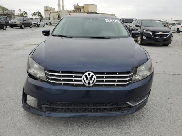 1VWBV7A32FC089053 - 2015 VOLKSWAGEN PASSAT SE BLUE photo 5