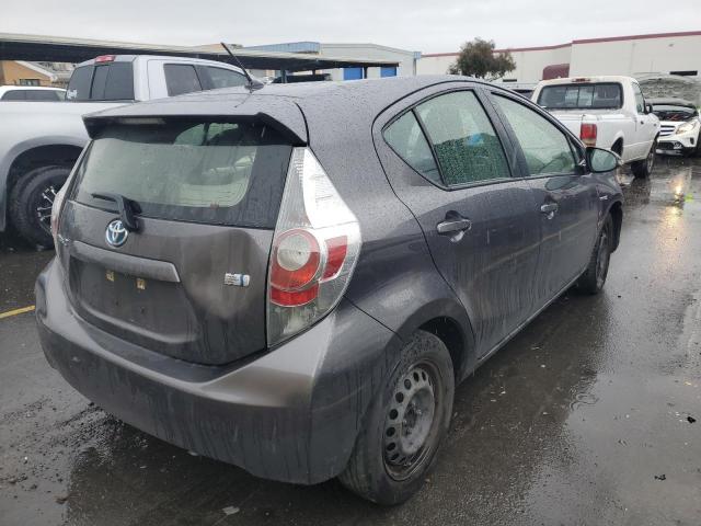 JTDKDTB37D1533047 - 2013 TOYOTA PRIUS C CHARCOAL photo 3