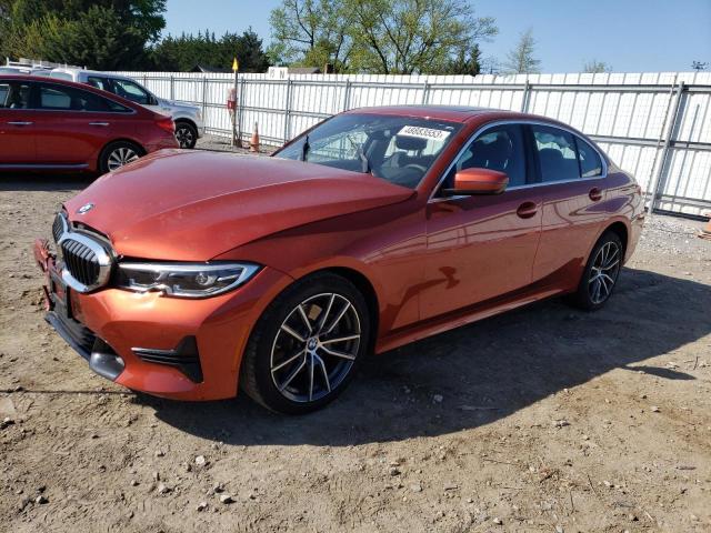 WBA5R7C06LFH41027 - 2020 BMW 330XI Pomarańczowy zdjęcie 1