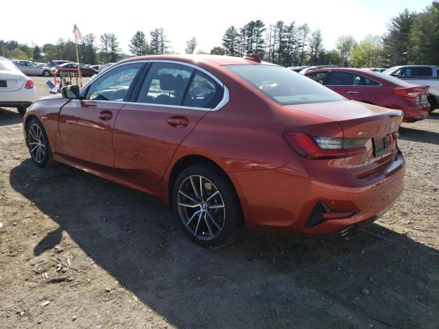 WBA5R7C06LFH41027 - 2020 BMW 330XI Pomarańczowy zdjęcie 2