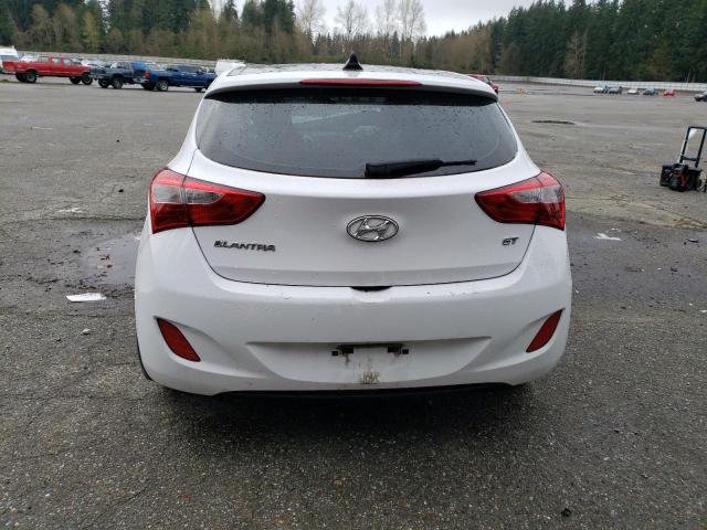 KMHD35LE7DU149366 - 2013 HYUNDAI ELANTRA GT WHITE photo 6