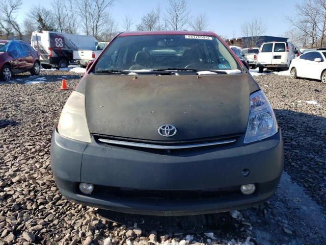 JTDKB20U693464942 - 2009 TOYOTA PRIUS RED photo 5