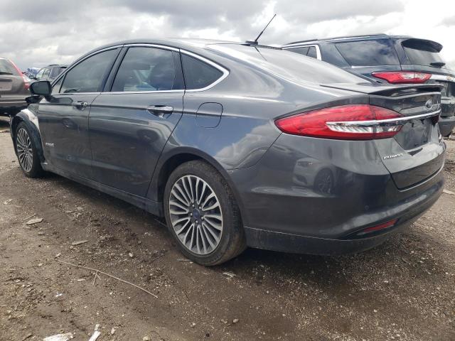 3FA6P0RU4JR120452 - 2018 FORD FUSION TITANIUM/PLATINUM HEV GRAY photo 2