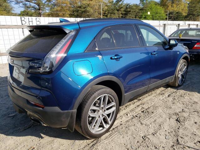 1GYFZFR43KF171733 - 2019 CADILLAC XT4 SPORT BLUE photo 3