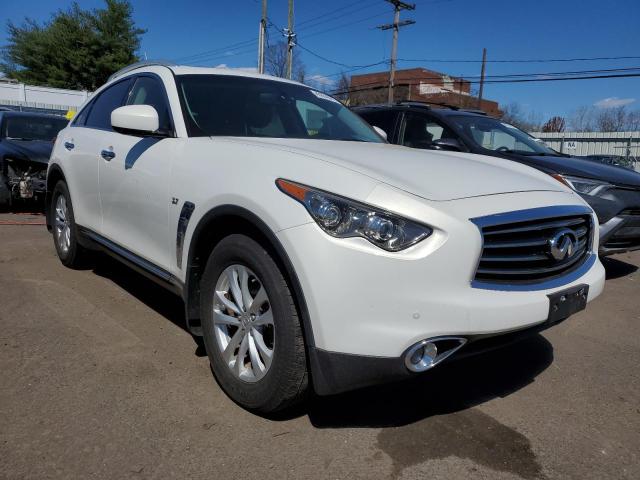 JN8CS1MW1EM412301 - 2014 INFINITI QX70 WHITE photo 4