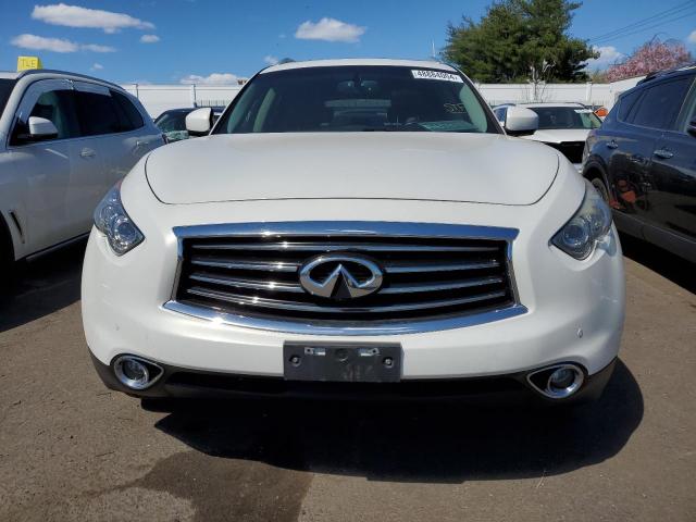 JN8CS1MW1EM412301 - 2014 INFINITI QX70 WHITE photo 5