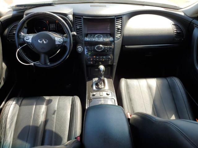 JN8CS1MW1EM412301 - 2014 INFINITI QX70 WHITE photo 8