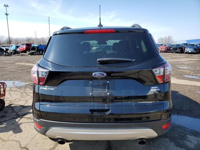 1FMCU9HD5JUB86511 - 2018 FORD ESCAPE SEL BLACK photo 6