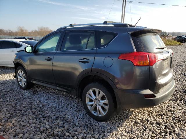 2T3DFREV9DW082675 - 2013 TOYOTA RAV4 LIMITED GRAY photo 2