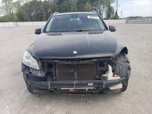 4JGDA5HB8CA077503 - 2012 MERCEDES-BENZ ML 350 4MATIC BLACK photo 5