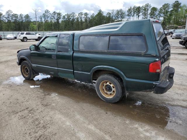 1GCCS19X038277105 - 2003 CHEVROLET S TRUCK S10 GREEN photo 2