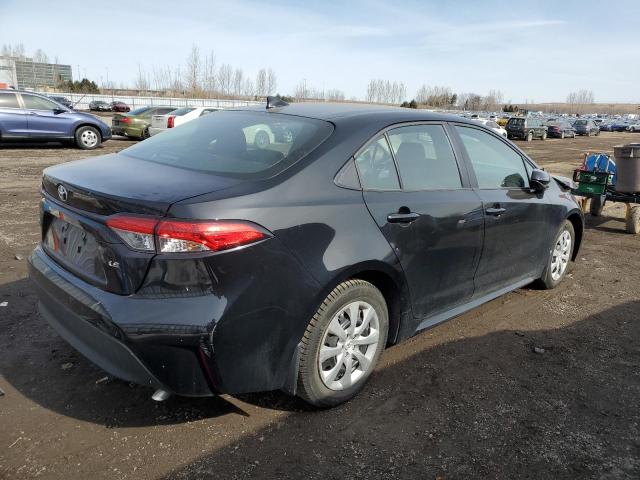 5YFB4MDE8RP160527 - 2024 TOYOTA COROLLA LE შავი ფოტო 3