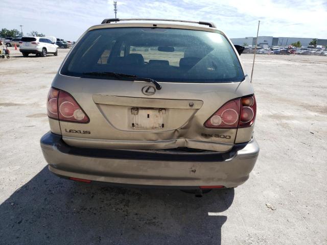 JT6GF10UXY0047092 - 2000 LEXUS RX 300 BEIGE photo 6