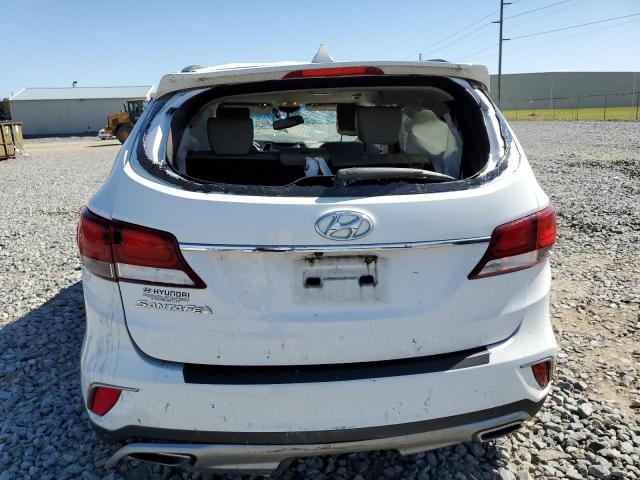 KM8SN4HF9HU195588 - 2017 HYUNDAI SANTA FE SE WHITE photo 6