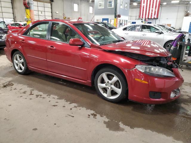 1YVHP80C875M46296 - 2007 MAZDA 6 I RED photo 4