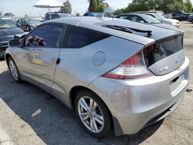 JHMZF1D63BS002860 - 2011 HONDA CR-Z EX SILVER photo 2