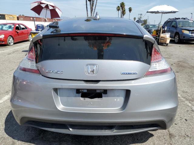 JHMZF1D63BS002860 - 2011 HONDA CR-Z EX SILVER photo 6