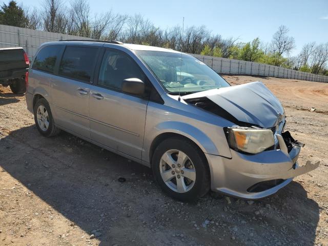 2C4RDGBG5DR763299 - 2013 DODGE GRAND CARA SE SILVER photo 4