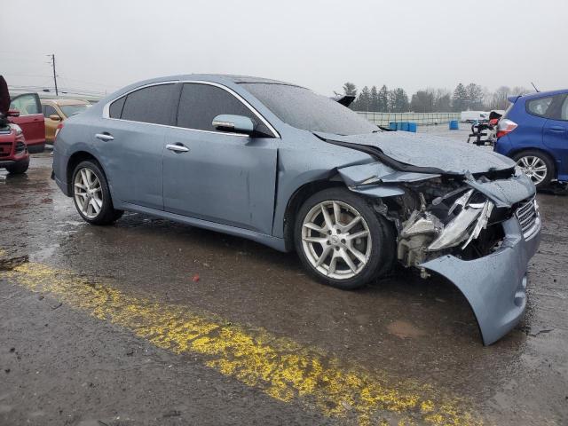 1N4AA5AP3BC860332 - 2011 NISSAN MAXIMA S BLUE photo 4