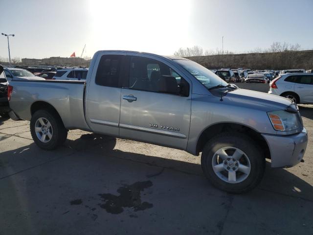 1N6AA06AX6N509409 - 2006 NISSAN TITAN XE SILVER photo 4